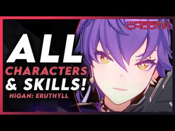 ALL LAUNCH CHARACTERS, SKILLS, and GLOBAL RELEASE DATE! | Higan: Eruthyll