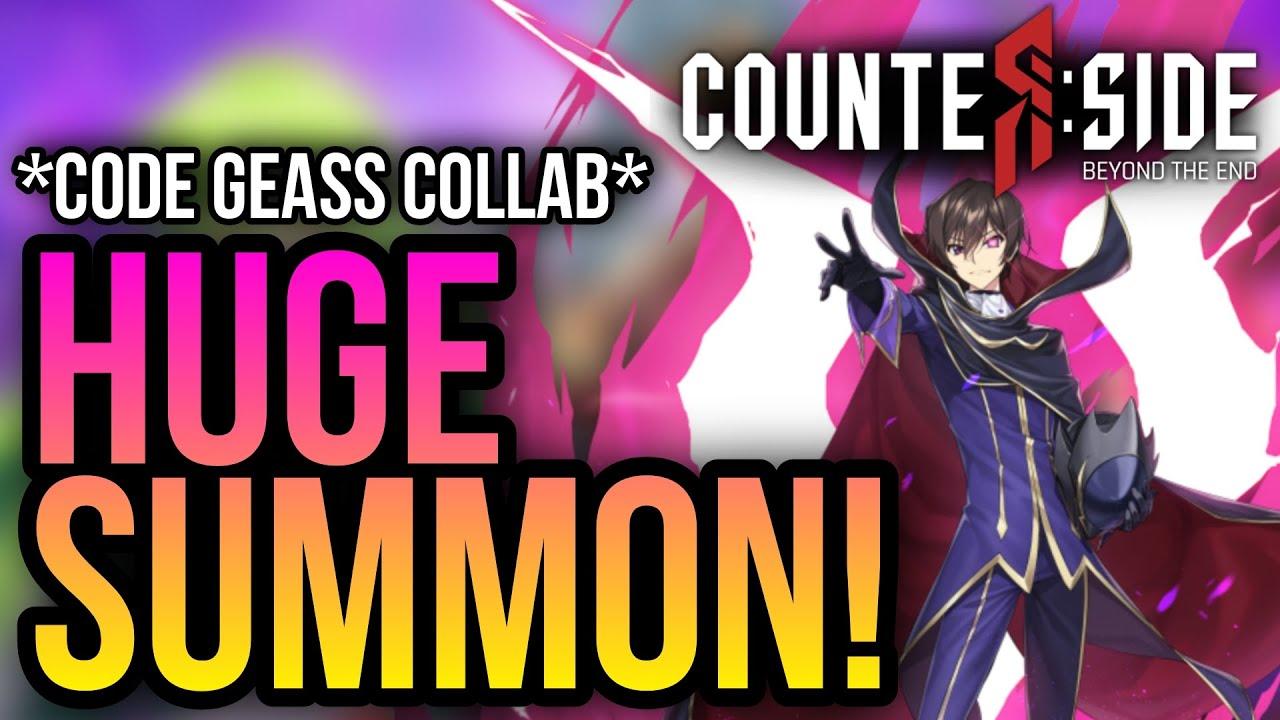 CounterSide Global - Huge Code Geass Summon *HUGE COLLAB!*