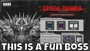 Crystal Chamber Boss Is Fun!/Amazing Boss Music - GODDESS OF VICTORY: NIKKE