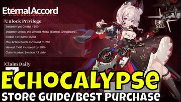 Echocalypse: Scarlet Covenant - Store Guide/Best Amazing Thing To Buy/40 Summons