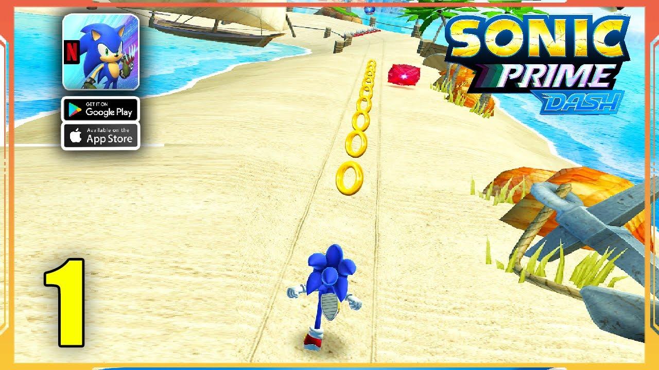 Sonic Prime Dash Gameplay Walkthrough (Android, iOS) - Part 1