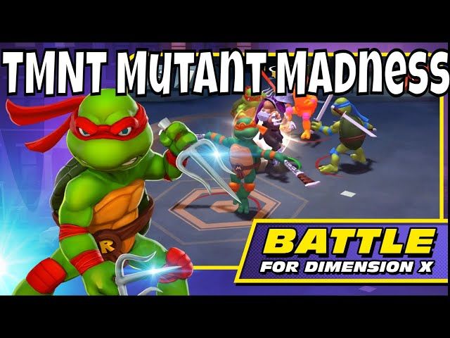 TMNT Mutant Madness - Hype Impressions/A Quick Look