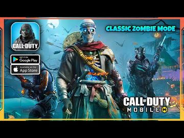 Call Of Duty Mobile Classic Zombie Mode Gameplay (Android, iOS)