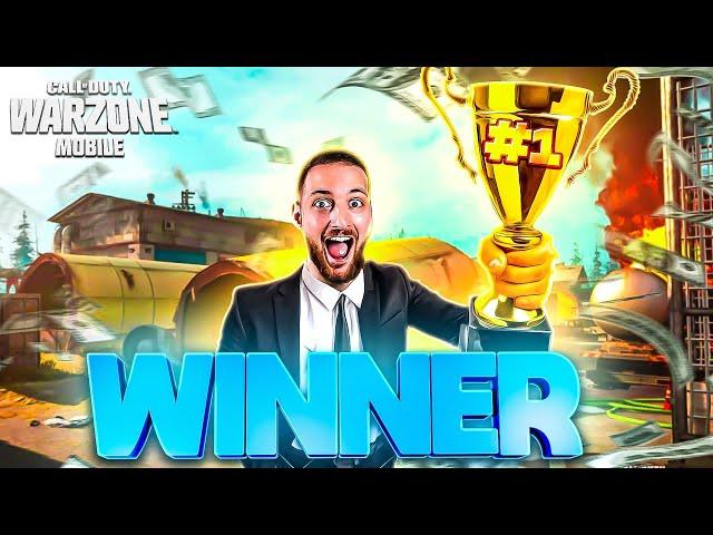 I WON THE FIRST EVER WARZONE MOBILE EVENT...