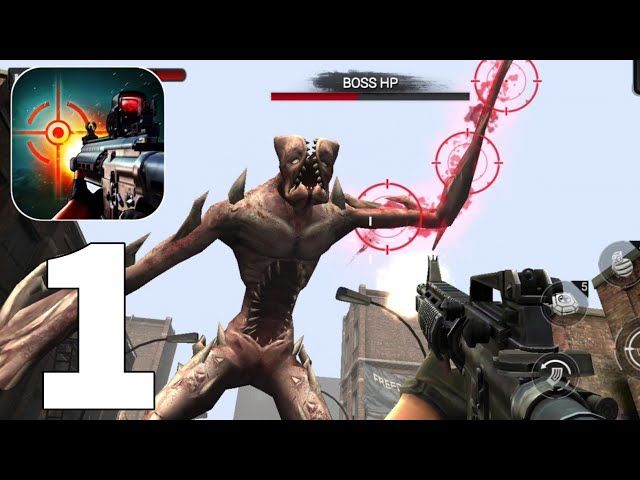 Zombie Hunter D-Day 2 Gameplay Walkthrough Part 1 (ios,Android)