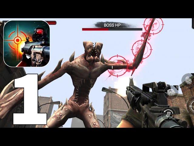 Zombie Hunter D-Day 2 Gameplay Walkthrough Part 1 (ios,Android)