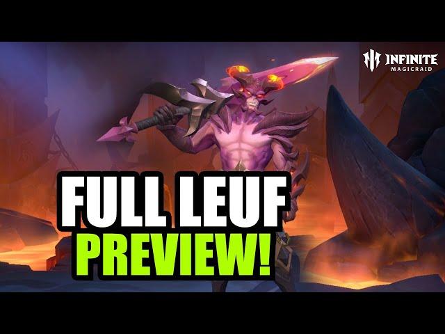 Infinite Magicraid | New Epic Leuf Preview & Breakdown!