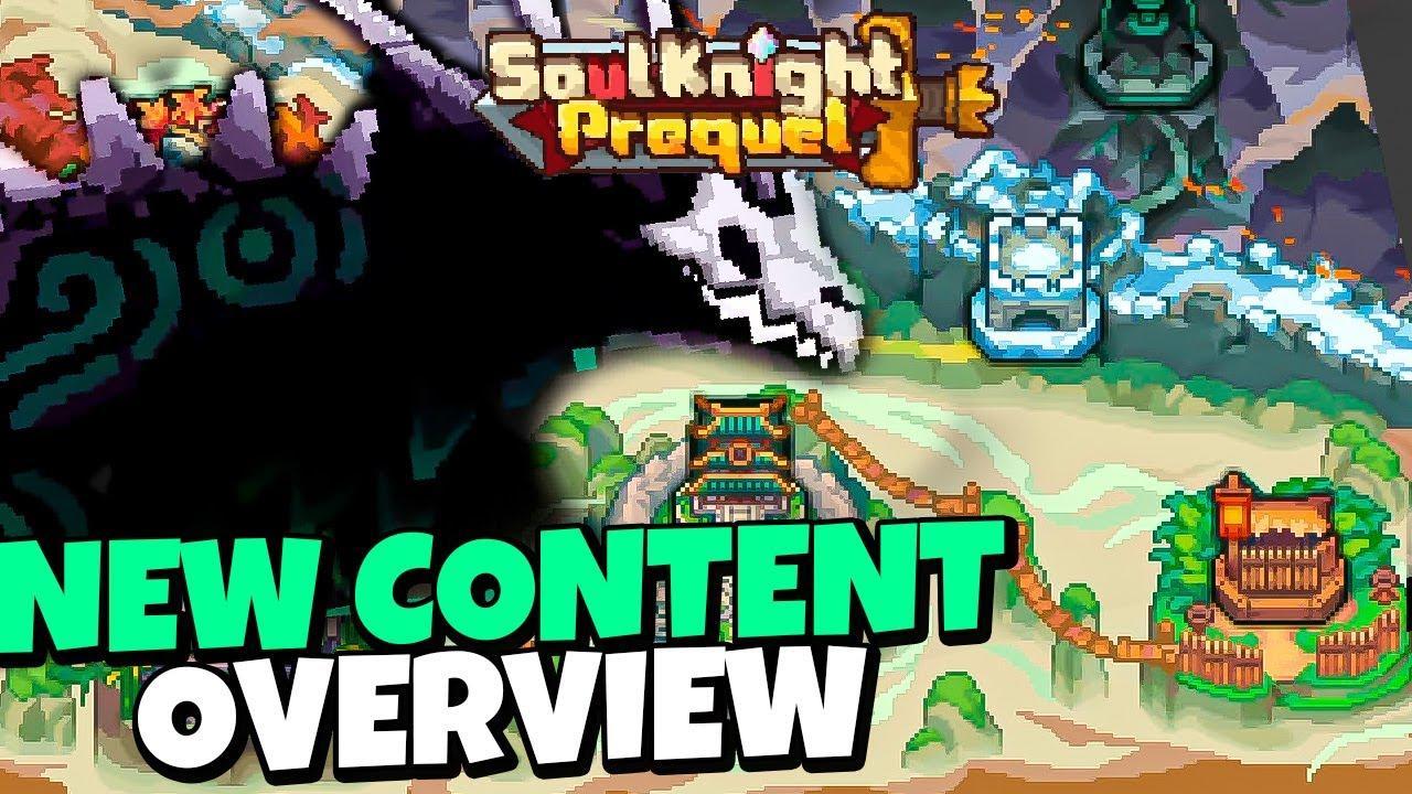 SEASON 1 Areas, Bosses, Story and Fatebounds  // SOUL KNIGHT PREQUEL