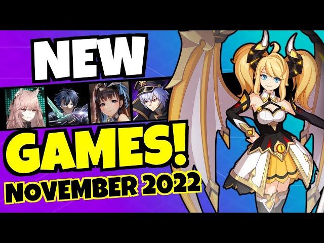 New GACHA GAME Releases November 2022!!