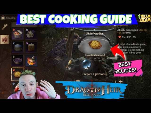 BEST Cooking Guide & Recipes Dragonheir Silent Godz