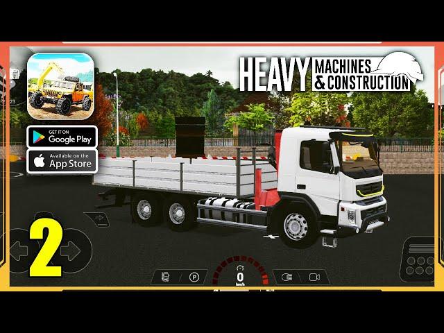 Heavy Machines & Construction Gameplay Walkthrough (Android, iOS) -Part 2