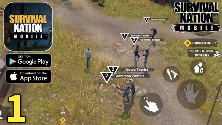 Survival Nation Mobile Gameplay Walkthrough Part 1 (ios, Android)