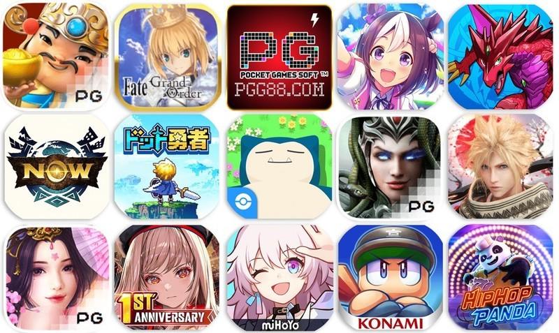 2023年下半年日本pgsoft手游市场掀起狂潮，《怪物弹珠》引领营收巅峰