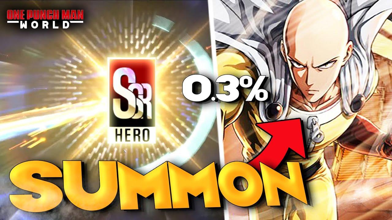 ANOTHER 0.3% SSR?! One Punch Man World x Devil May Cry Peak of Combat SUMMONS!!