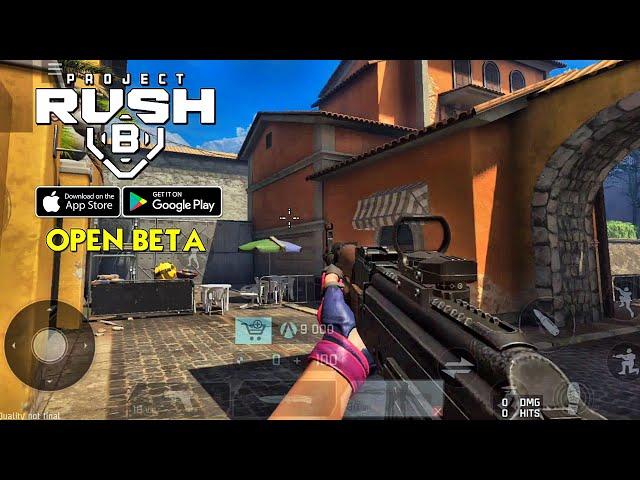 Project RushB - Open Beta FPS Gameplay (Android/iOS)
