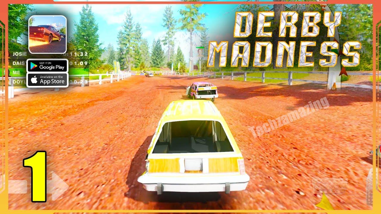 Derby Madness Gameplay Walkthrough (Android, iOS) - Part 1 - Derby ...
