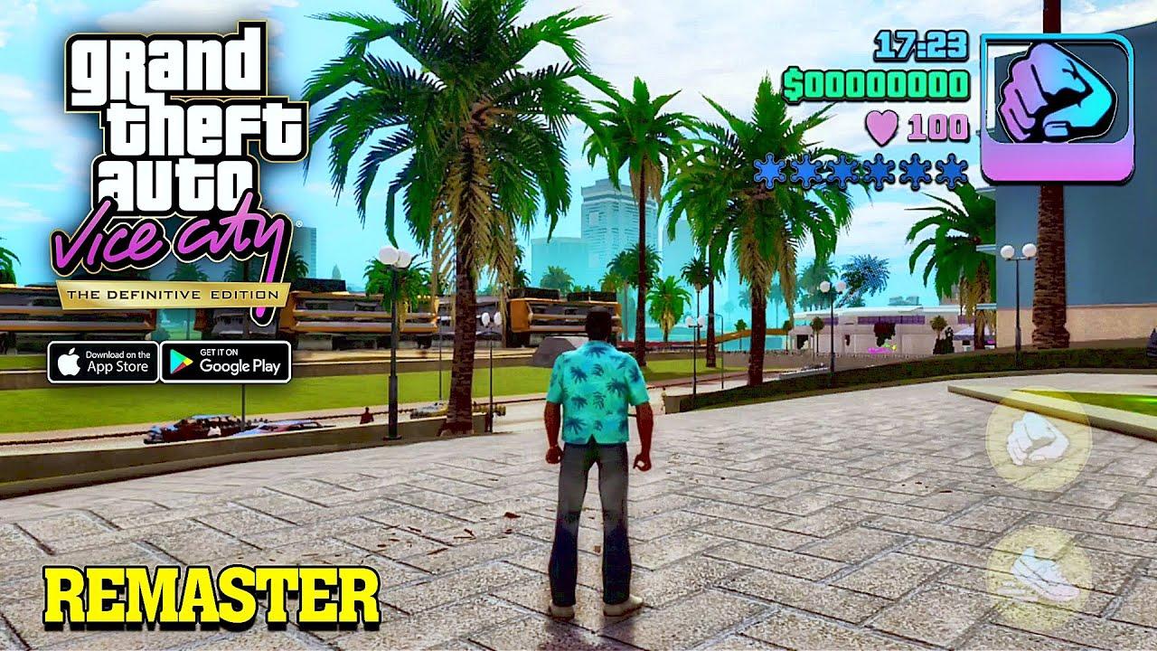 GTA Vice City: The Definitive Edition - Remaster HD Gameplay (Android/iOS)