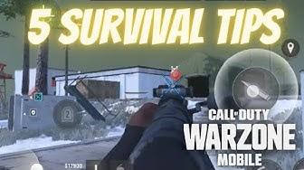 5 Top Beginner Survival Tips For Warzone Mobile