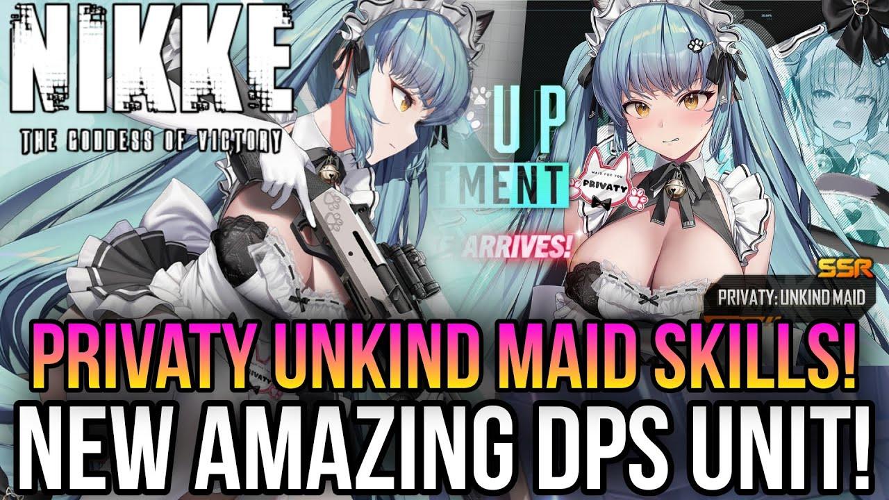 Goddess of Victory: NIKKE - Privaty Maid Is An Amazing DPS Unit! *Skill Analysis*