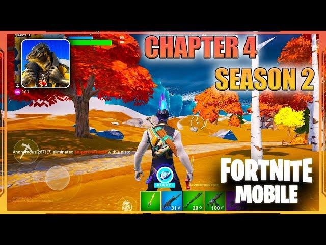 FORTNITE MOBILE Chapter 4 Season 2 Gameplay 