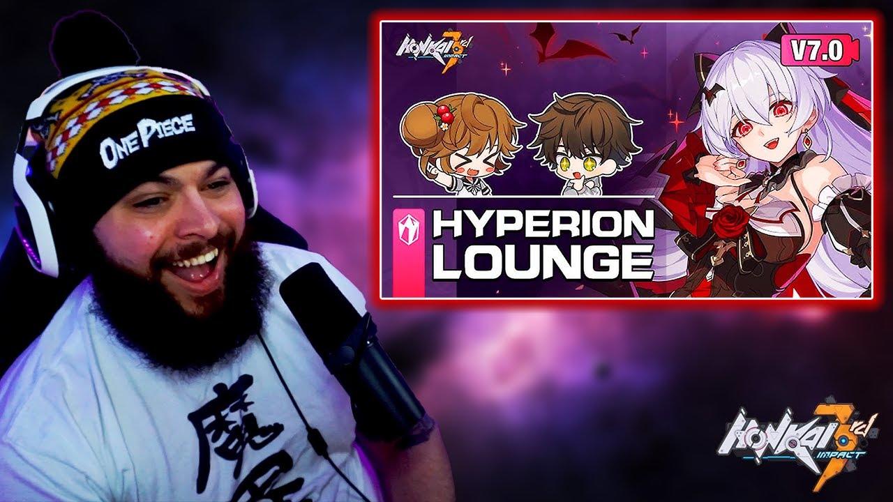 NEW PART 2 INFORMATION?! LUNA LOOKS AMAZING! Honkai Impact 3rd v7.0 Hyperion Lounge REACTION!