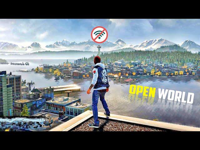 Top 8 Offline OPEN WORLD Games for Android & iOS 2023! (Good Graphics)