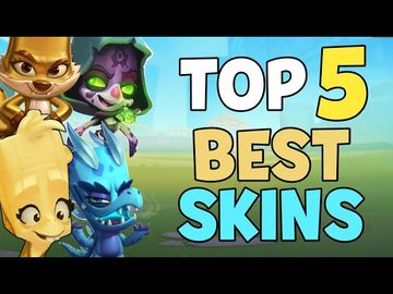 Top 5 Best Skins | Zooba