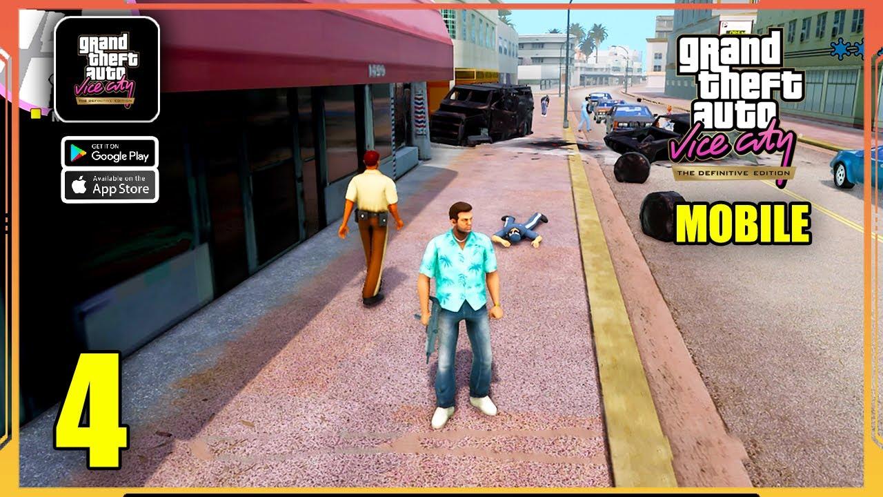 GTA Vice City Definitive Edition Mobile Gameplay Walkthrough Part 4 (Android, iOS)