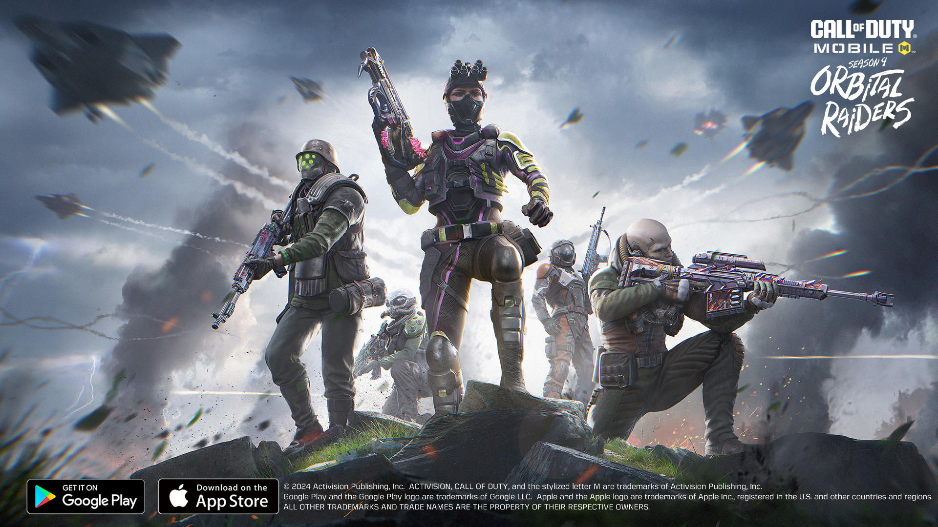 Call of Duty®: Mobile| Season 9: Orbital Raiders goes live in-game on October 2nd at 5 PM PT.