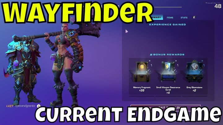 Wayfinder - Endgame Current Look/What To Do Until Next Content