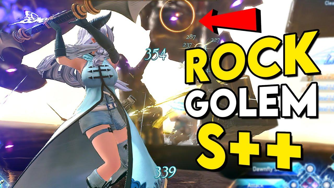 Granblue Fantasy Relink S++ Rock Golem! Narmaya (no damage)