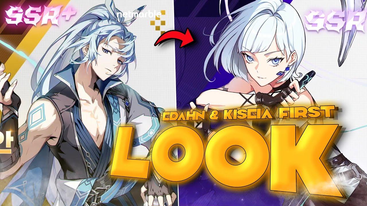 SSR+ EDAHN & SSR KISEIA FIRST LOOK SKILLS & GAMEPLAY!!! (are they broken?)