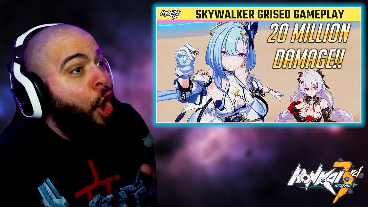 SKYWALKER GRISEO Gameplay Looks SO FUN!| Honkai Impact 3rd 7.1