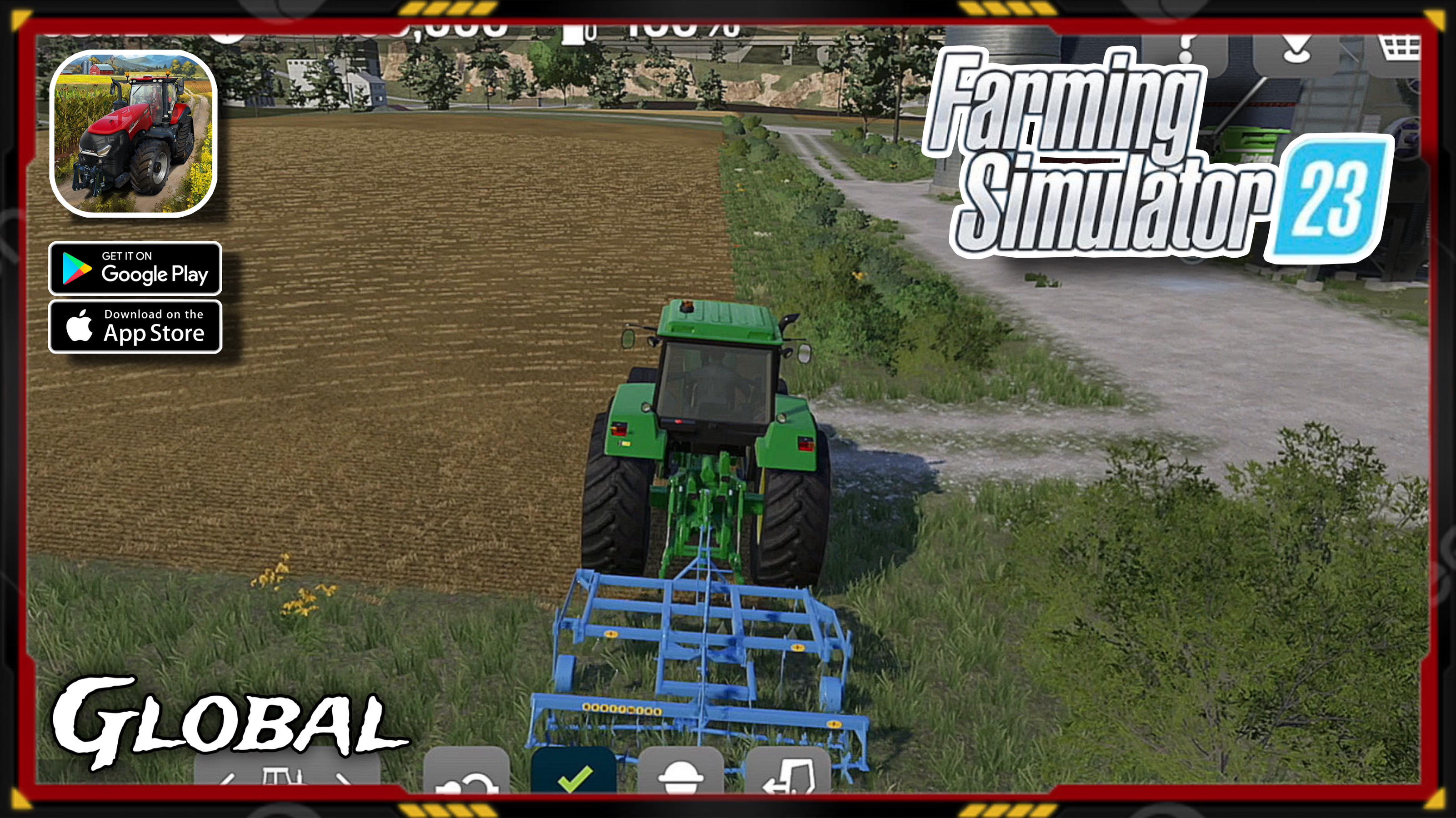 Farming Simulator 23 Global - Ultra Graphics | Gameplay (Android/iOS) on iPhone 15 Pro