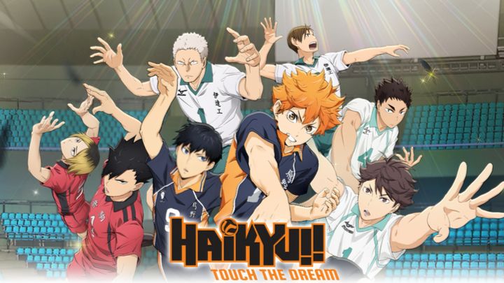 Create your dream team! Pre- now for Haikyu!! Touch the Dream !