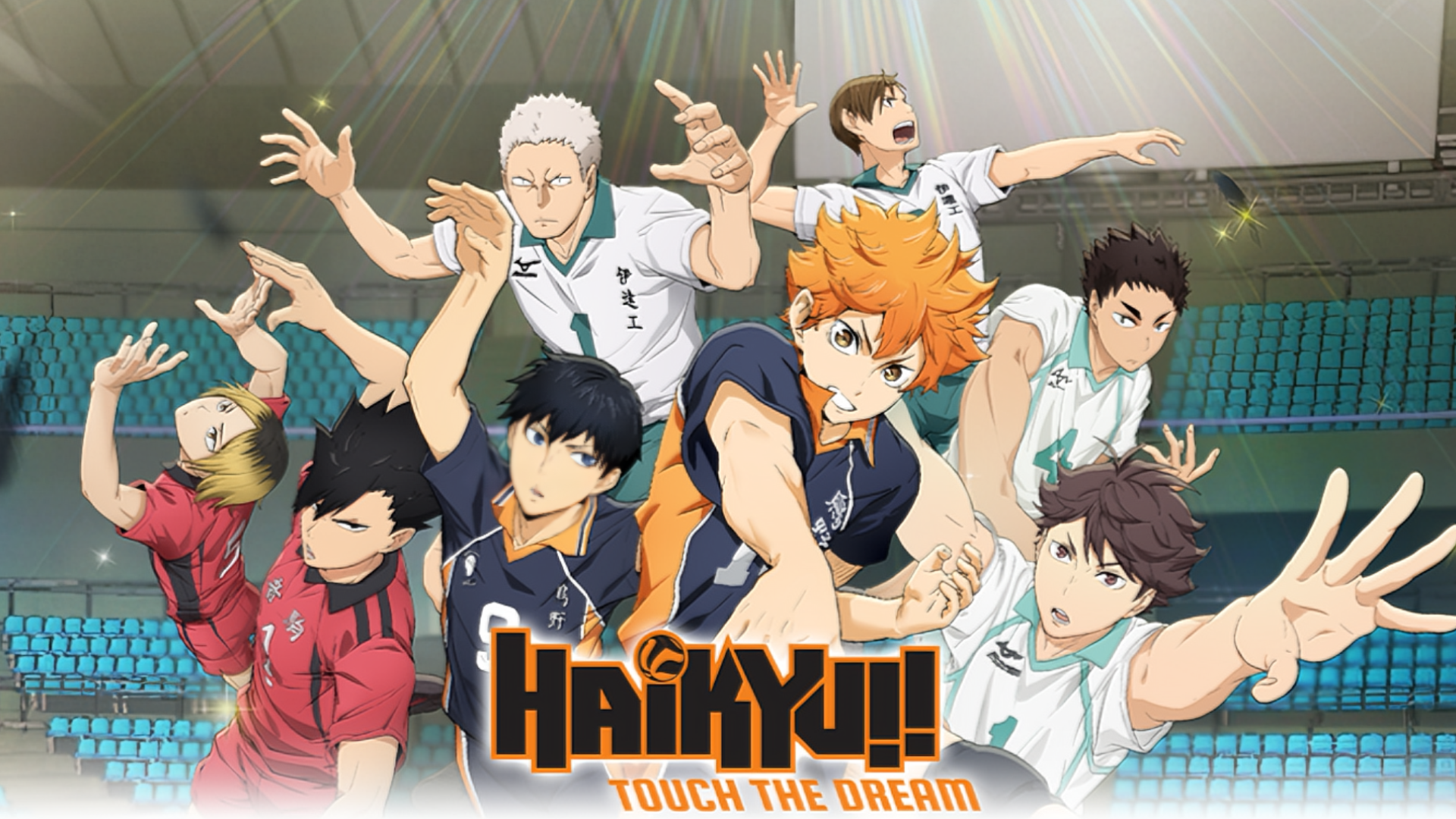 Create your dream team! Pre- now for Haikyu!! Touch the Dream !