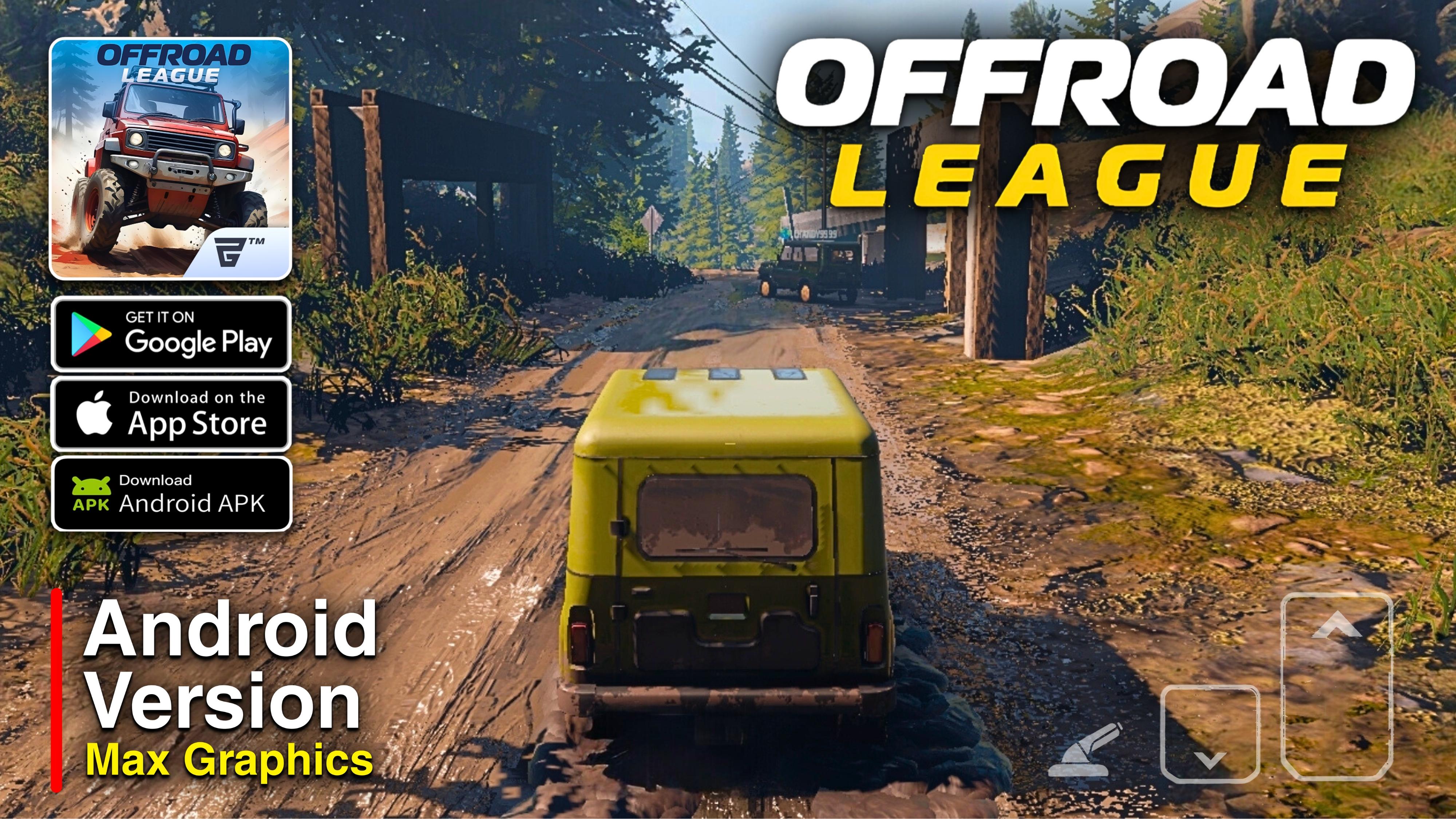 Offroad League Online - Android Version Gameplay (Android/iOS)