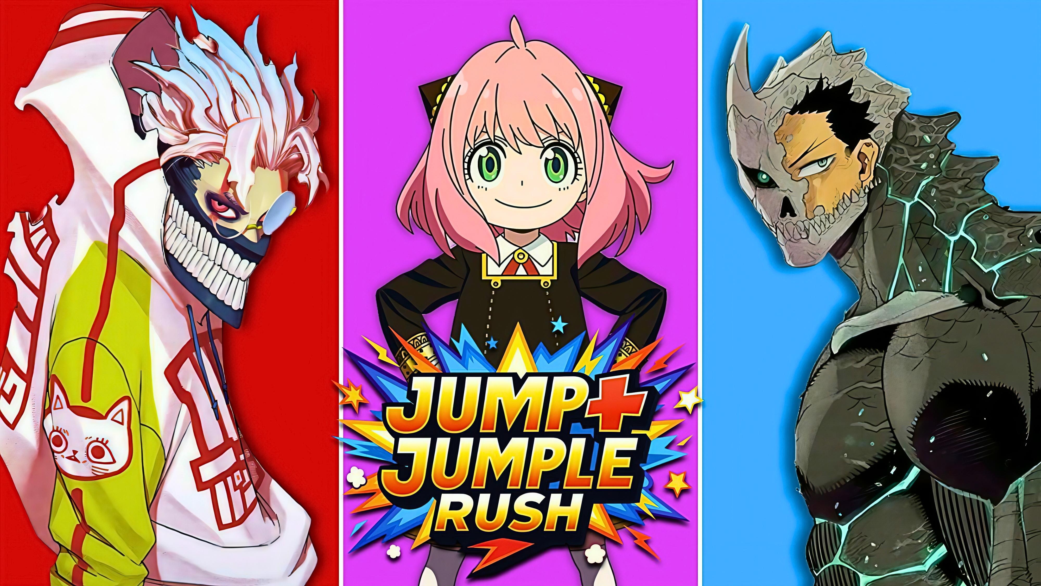 JUMP+JUMPLE RUSH (ジャンプ＋ジャンブルラッシュ) - Official Launch Gameplay (Android/iOS)