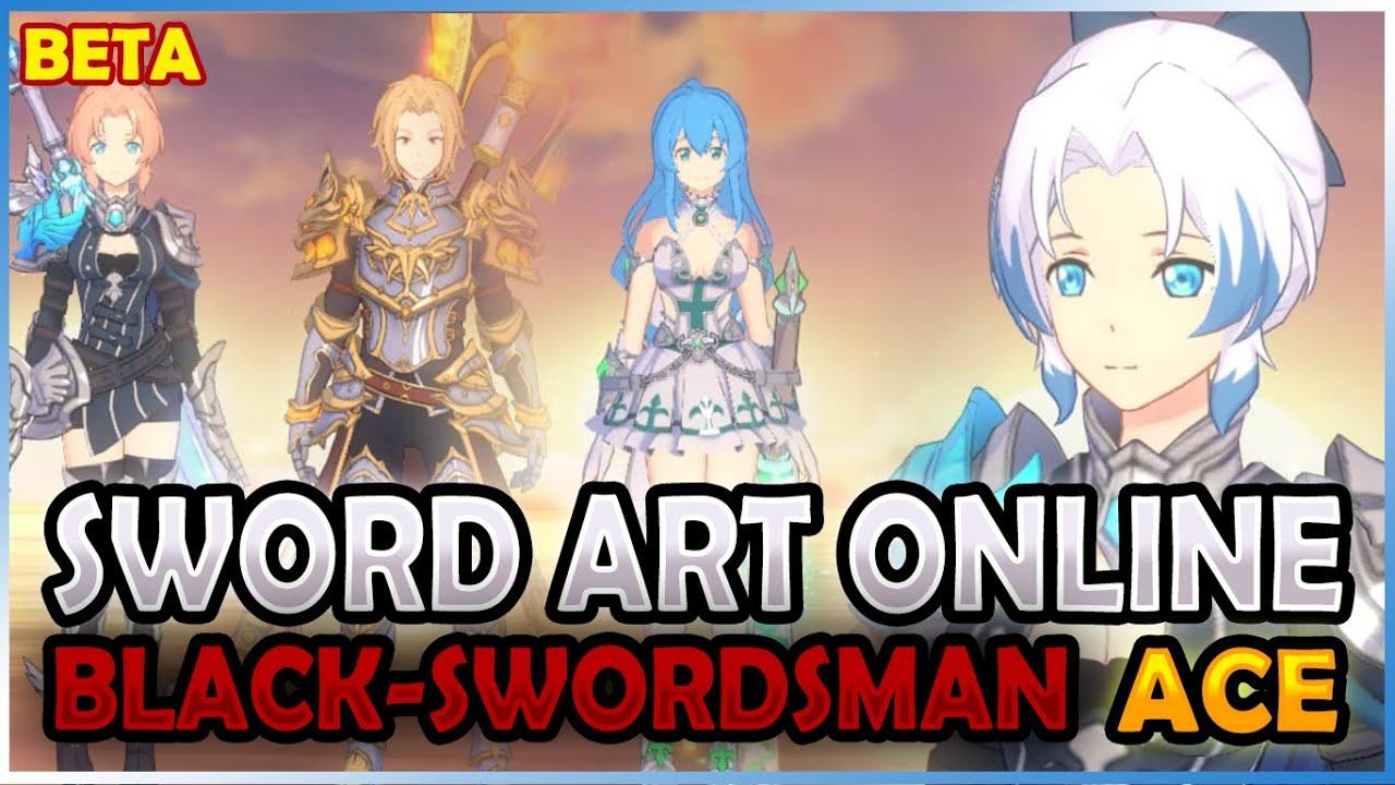 Mobile MMORPG 'Sword Art Online Black Swordsman: Ace' Concludes