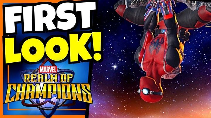 MARVEL REALM OF CHAMPIONS First Look Gameplay!!!