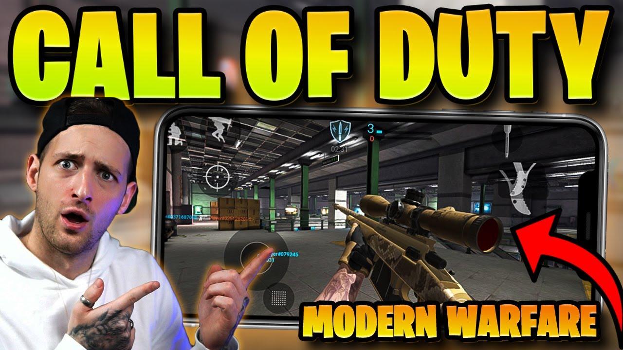 *NEW* CALL OF DUTY MODERN WARFARE on MOBILE!? (Gameplay)