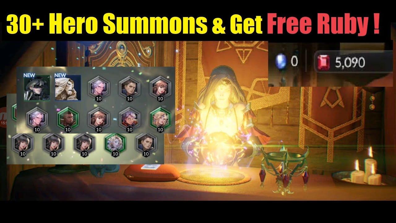 Seven Knights 2 Get Lots of Free Ruby(Gems) & 30+ Hero Summons