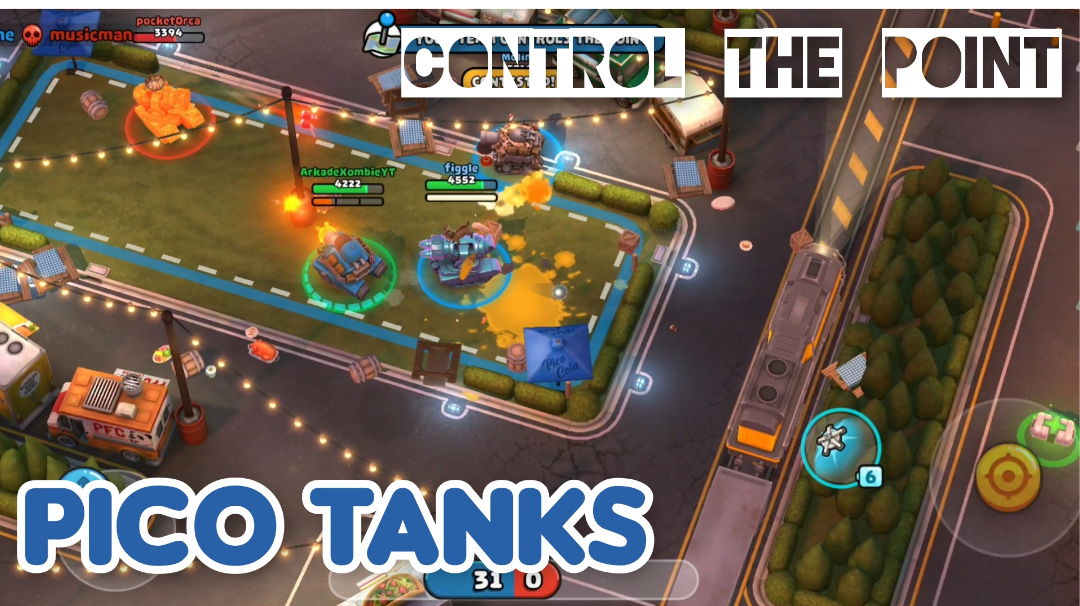 Pico Tanks Gameplay (Control the Point)