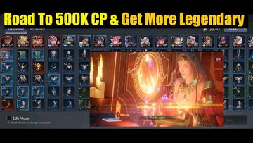 Seven Knights 2 Getting More Legendary Gear & Road To 500K CP